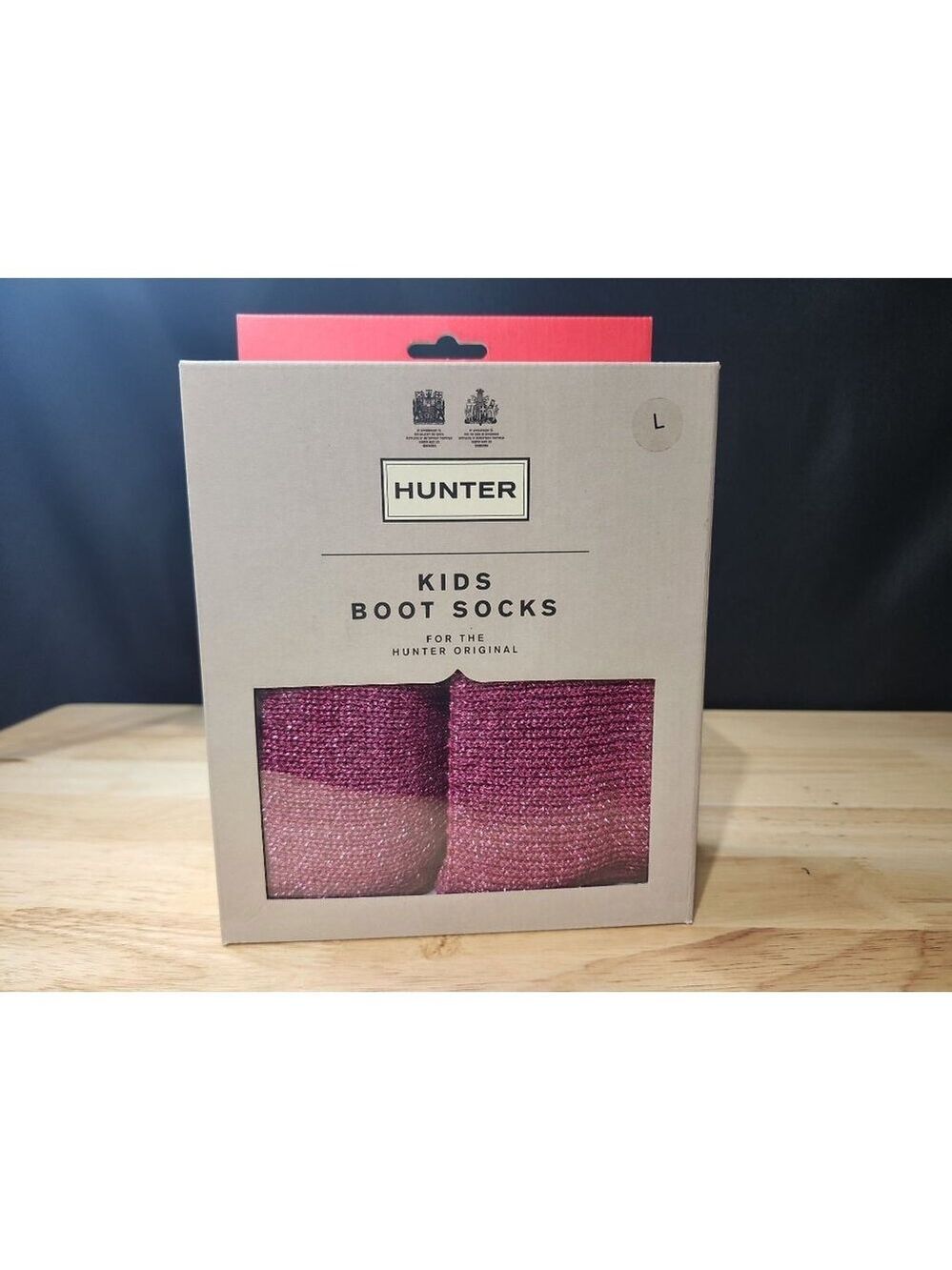 Hunter Boot Kids Socks for Original size L